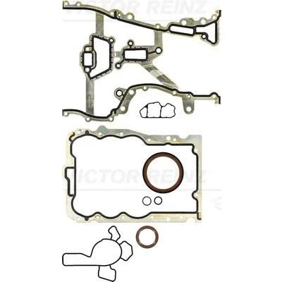 Abbildung von REINZ 08 33491 01 Dichtungssatz, Kurbelgehäuse mit Wellendichtring Kurbelwelle OPEL: Corsa C Schrägheck, Agila A, B Schrägheck