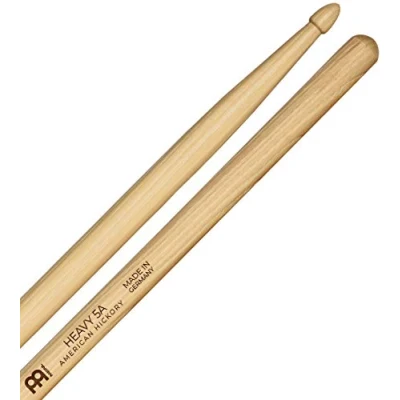 Abbildung von Meinl Stick &amp; Brush 5A Heavy Drumsticks (16,5 Zoll) American Hickory Schlagzeug Sticks (SB108)