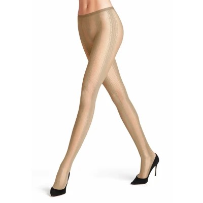 Abbildung von Falke Ritaul NET Strumpfhose dune, Damen, Größe: M/L, Dune