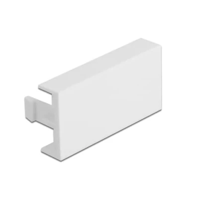 Abbildung von Delock Easy 45 Modul Blindblende x 22,5 mm 10 Stück weiß