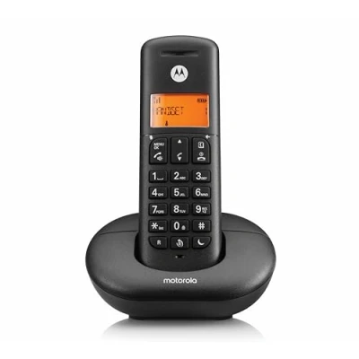 Abbildung von Motorola Wireless Landline Phone E201 Built in display Black