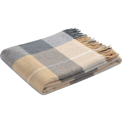 Abbildung von Biederlack Plaid &quot;Britta&quot;, im Karo Look, Kuscheldecke