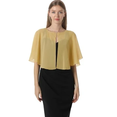 Abbildung von Hotshawl Damen Jkwp0001 Schal, Gold, One Size