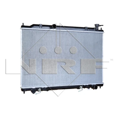 Abbildung von NRF EASY FIT 56089 Kühler, Motorkühlung Aluminium 733 450 17 mit Adapter Kühlrippen gelötet