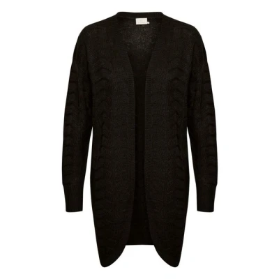 Abbildung von Kaffe Kaemria Strickjacke, Damen, Größe: Medium, Black deep