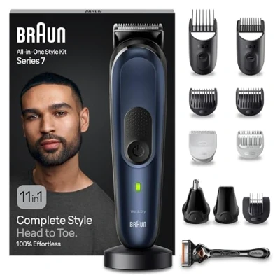 Abbildung von Braun Haarschneider All in One Styling Set MGK7450, Set, Wasserdicht, 11 1 Barttrimmer