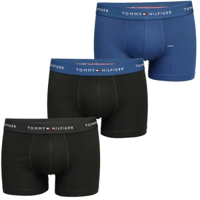 Abbildung von Tommy Hilfiger Signature Trunk 3 PACK Panties, Herren, Größe: XXL, Indigo/black