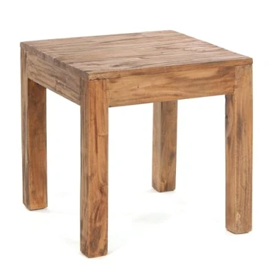 Abbildung von DESIGN DELIGHTS COUCHTISCH &quot;SQUARE 50&quot;, Mahagoni, 50x50x50cm, Beistelltisch