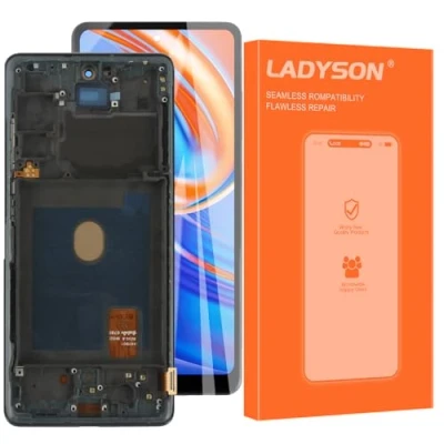 Abbildung von OLED LCD Bildschirm für Samsung Galaxy S20 Fe SM G780F/Galaxy 5G G781B Display, Touchscreen Digitalisierer, Montage Ersatz Set mit Werkzeugen (16,5 cm, schwarz)