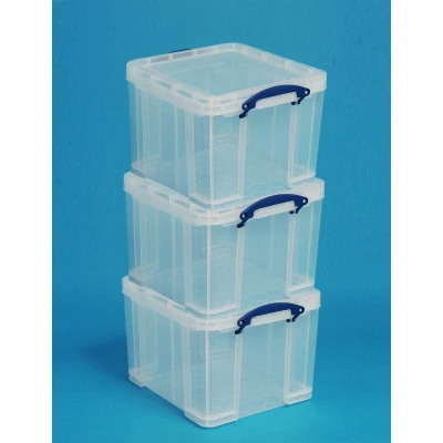 Abbildung von REALLY USEFUL BOX Bonus Pack 3x 35 Liter 480 x 390 310mm transparent