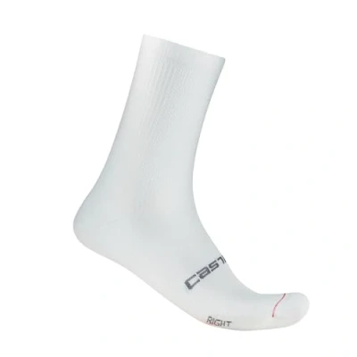 Abbildung von Castelli Espresso SOCK Sportsocken, Herren, Größe: L/XL, White