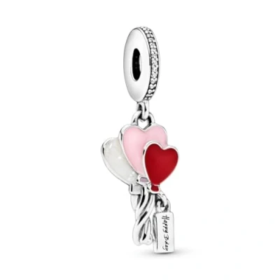 Abbildung von Pandora Bead Charm Happy Bday Ballon 798076CZ Silber