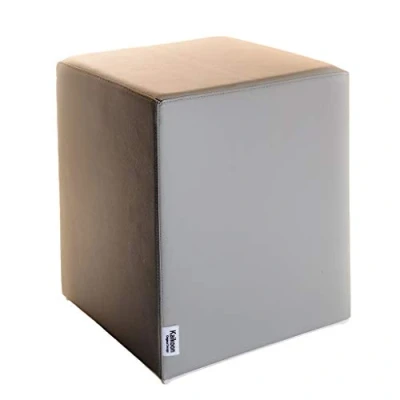 Abbildung von Kaikoon Sitzwürfel Sitzhocker Hocker Würfel Cubes Messe 35 cm x 45 hellgrau