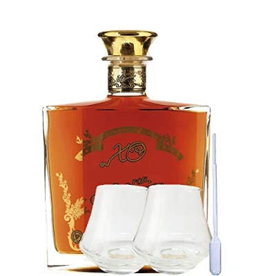 Abbildung von Millonario XO Reserva Especial Peru 0,7 Liter + 2 Gläser Einwegpipette 1 Stück