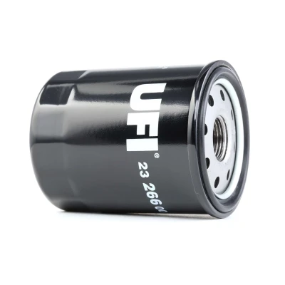 Abbildung von UFI 23.266.00 Ölfilter 3/4 16 UNF mit einem Rücklaufsperrventil Anschraubfilter NISSAN: Note I, MICRA 3, 2