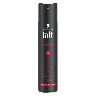 Abbildung von Schwarzkopf Taft Hair Lacquer Power Caffeine Hold Level 5