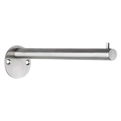 Abbildung von Alco Albert 2844 Garderobenhaken aus Edelstahl, 20 x 5 cm, Silber