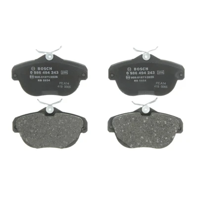 Abbildung von BOSCH 0 986 494 243 Bremsbelagsatz Low Metallic CITROËN: C6 Limousine