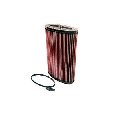 Abbildung von K&amp;N E 2296 Waschbarer und wiederverwendbarer KFZ Tauschluftfilter, Rot