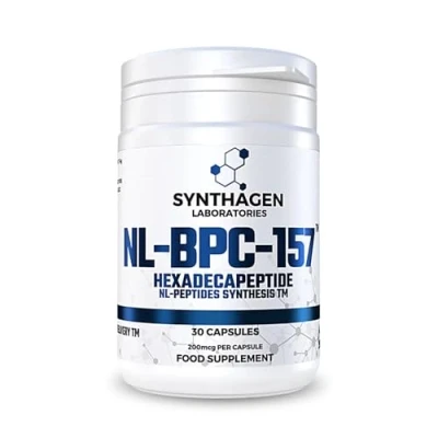 Abbildung von SYNTHAGEN LABORATORIES NL BPC 157 HEXADEKAPEPTID für Muskeln und Regeneration nach dem Training Peptide das Fitnessstudio Zur Behandlung von Verletzungen