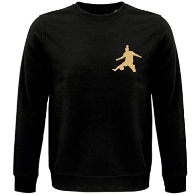 Abbildung von Ronaldinho10, Sweatshirt, Official Product, Crewneck Black, Shadows