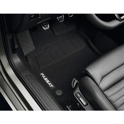Abbildung von VW Passat (B8) Original Textilfußmatten Optimat Komplettsatz, vorn + hinten, Velours
