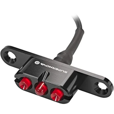 Abbildung von E Bike Rücklicht E3 Tail Light 2 Gepäckträgermontage 12V