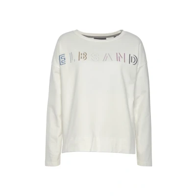 Abbildung von Elbsand Sweatshirt, mit Logostickerei vorne, lässige Passform, sportlich casual