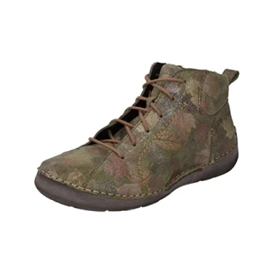 Abbildung von Josef Seibel Fergey Schnürstiefelette, Damen, Größe: 38, Moos Schuhe