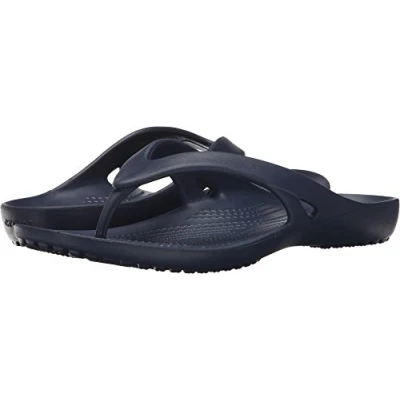 Abbildung von Crocs Damen Kadee II Flip Women Zehentrenner, Navy, 41 42 EU