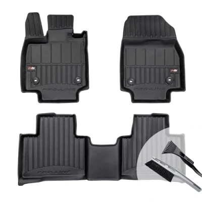 Abbildung von moto MOLTICO 3D Gummimatten Auto Fußmatten Gummi Automatten 4 teilig Set passend für Lexus RX V ab 2022