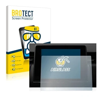 Abbildung von BROTECT Schutzglas für Renault Zoe Easy Link 7&quot; Schutzfolie Panzer Folie Glas [Extrem Kratzfest 9H, Anti Fingerprint, Ultra Transparent]