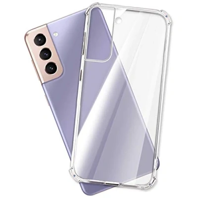 Abbildung von mtb more energy® Case Soft Armor kompatibel mit Samsung Galaxy S21 5G (SM G991, 6.2&#039;&#039;) verstärkte Ecken Kameraschutz 1,5mm TPU Schutz Hülle Cover Tasche Handyhülle