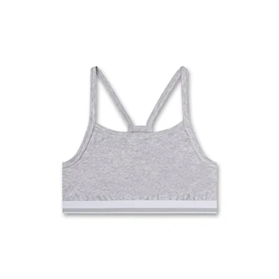 Abbildung von Sanetta Mädchen Bustier Graumelange Bequemes und angenehmes für aus einem Baumwoll Mix. Unterwäsche 164
