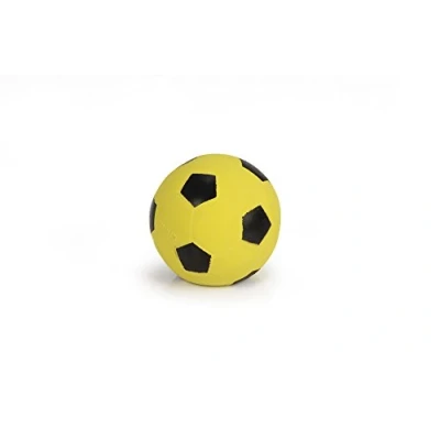Abbildung von Beeztees Latex Fußball Schwarz/Gelb 8cm