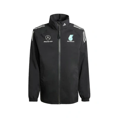 Abbildung von adidas Performance AMG Petronas Formula ONE TEAM Softshelljacke Black reflective silver, Herren, Größe: XXL, silver