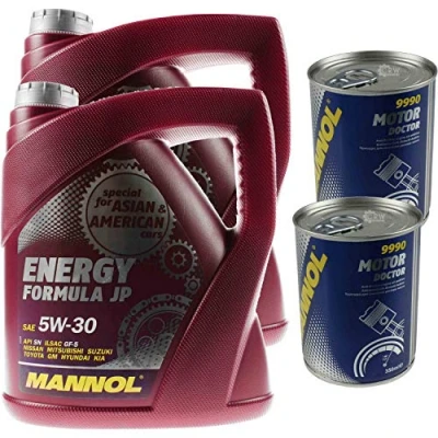 Abbildung von 8L Motoröl MANNOL Energy Formula JP 5W 30 2xMotor Doctor