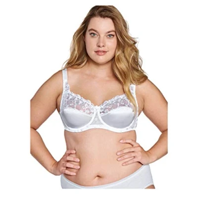 Abbildung von Naturana® Eleganter, Softer Baumwoll BH ohne Bügel [Cup A F]: Soft Cup aus 100% Baumwolle I Buegel 100 Schwarz