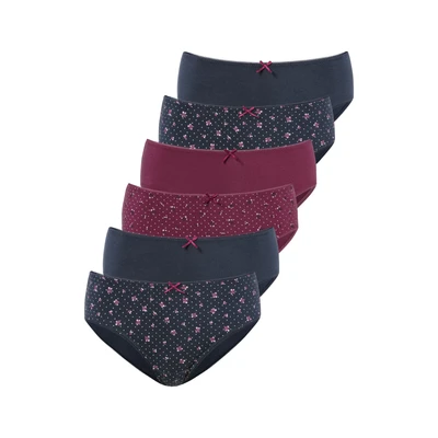 Abbildung von petite fleur Jazz Pants Slips (Set, 6 St., 6er Pack) aus elastischer Baumwolle