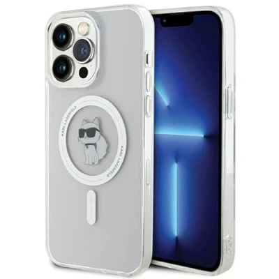 Abbildung von KARL LAGERFELD KLHMP15XHFCCNOT Hülle für iPhone 15 Pro Max 6.7&quot; transparent hardcase IML Choupette