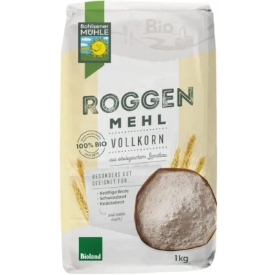 Abbildung von Bohlsener Mühle Roggenvollkornmehl 1er Pack (1 x 1000 g ) Bio