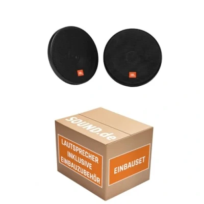 Abbildung von JBL STAGE2 624 2 Wege 16,5cm Koax Lautsprecher Einbauset für Peugeot 206 justSOUND