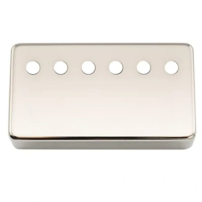 Abbildung von Musiclily Pro 52mm Neusilber Legierung Gitarre Humbucker Abdeckung Pickup Covers für Import E Gitarre, Nickel
