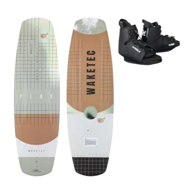 Abbildung von Wakeboard Set Play 139 cm mit Duro Bindung Boot &amp; Seilbahn Erwachsene
