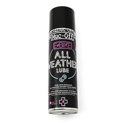 Abbildung von Muc Off Road Motorrad Kettenschmiermittel 400ml Kettenwachs für alle Bedingungen Kettenöl Motocross, MX, Dirt Bike