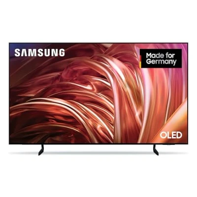 Abbildung von Samsung OLED 4K S85D Fernseher 77 Zoll, TV mit Neural Quantum AI Gen2 Prozessor, HDR, Contour Design, Upscaling, Smart TV, KI GQ77S85DAEXZG, Deutsches Modell [2024]
