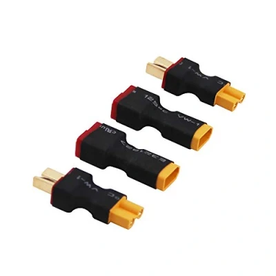 Abbildung von OliRC 4 St. XT30 XT 30 zu T Stecker Deans Style Männliche Weiblichen Adapter(C147 4)