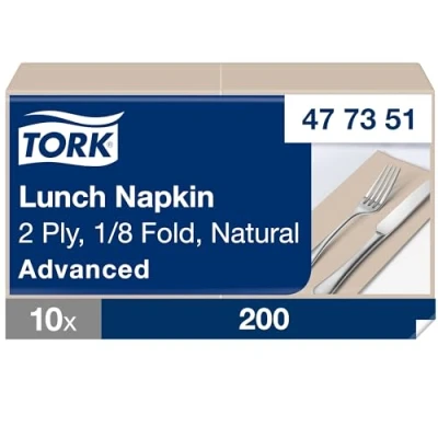 Abbildung von Tork Xpressnap Snack® Spenderserviette Weiß N10, 1/4 Falz, 1 lagig, 1125 Servietten, 17840