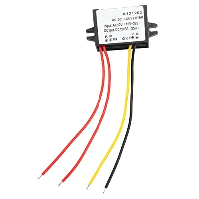 Abbildung von AC 10 28V Auf DC 12V Abwärtswandler Wandler Gleichrichter für Auto Bildschirm und Monitorkamera Stabilisator(3A)