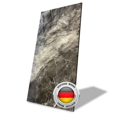 Abbildung von AS Country Stone Wandpaneele in Marmoroptik 60x120 cm PVC Wandverkleidung aus Kunststoffplatten für Küche, Bad &amp; mehr Küchenrückwand Platte Wandpaneel Shadow